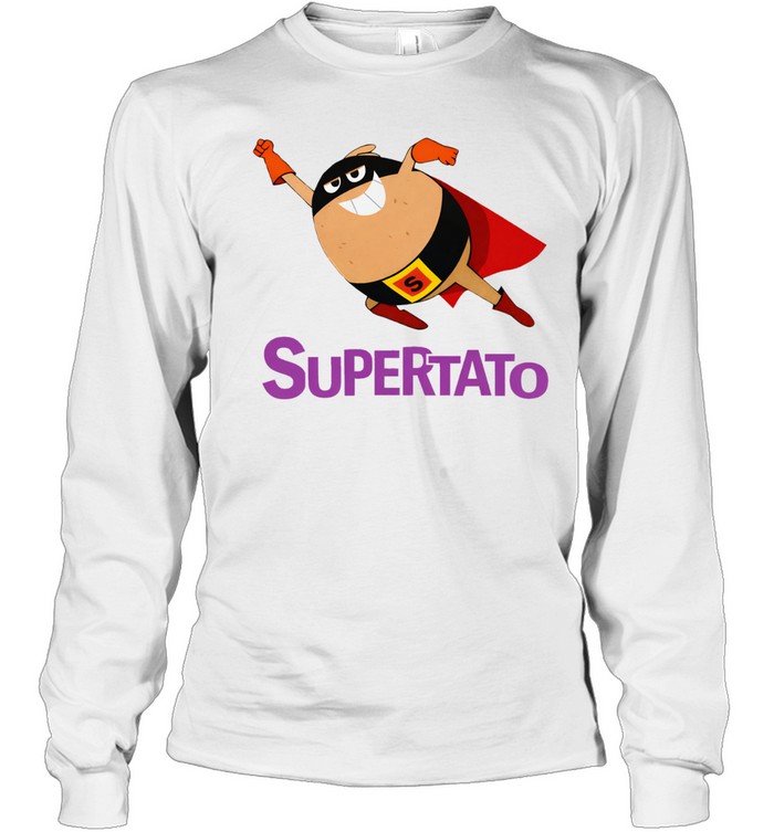 Funny Hero Supertato Long Sleeve Tee