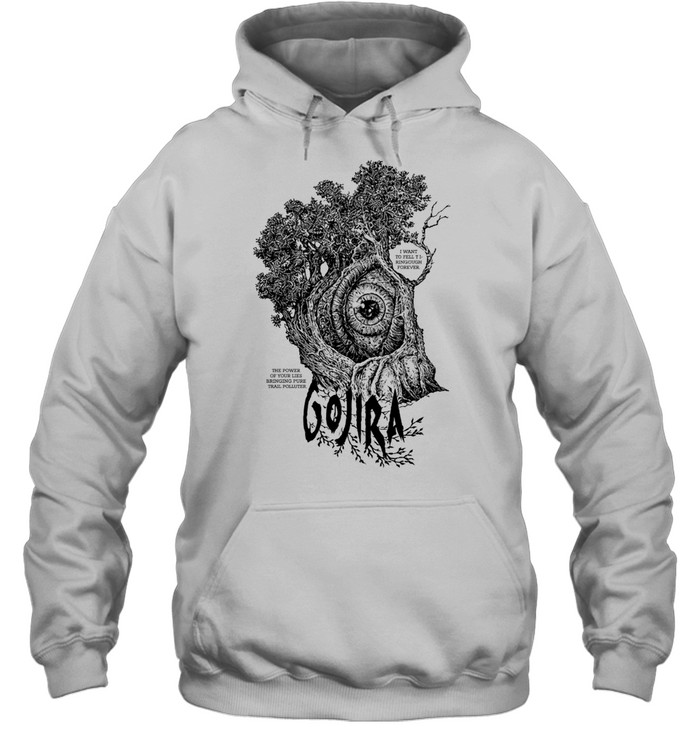 Gojira In The Forest XXV Eye Hoodie