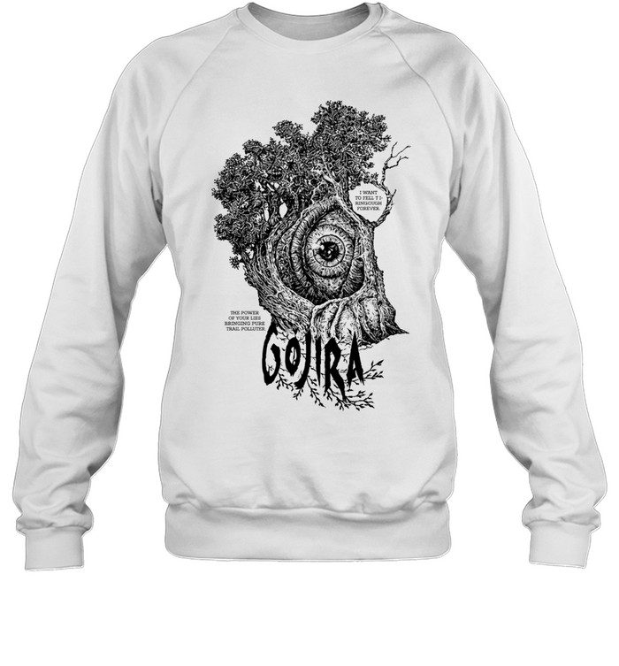 Gojira In The Forest XXV Eye Sweatshirt