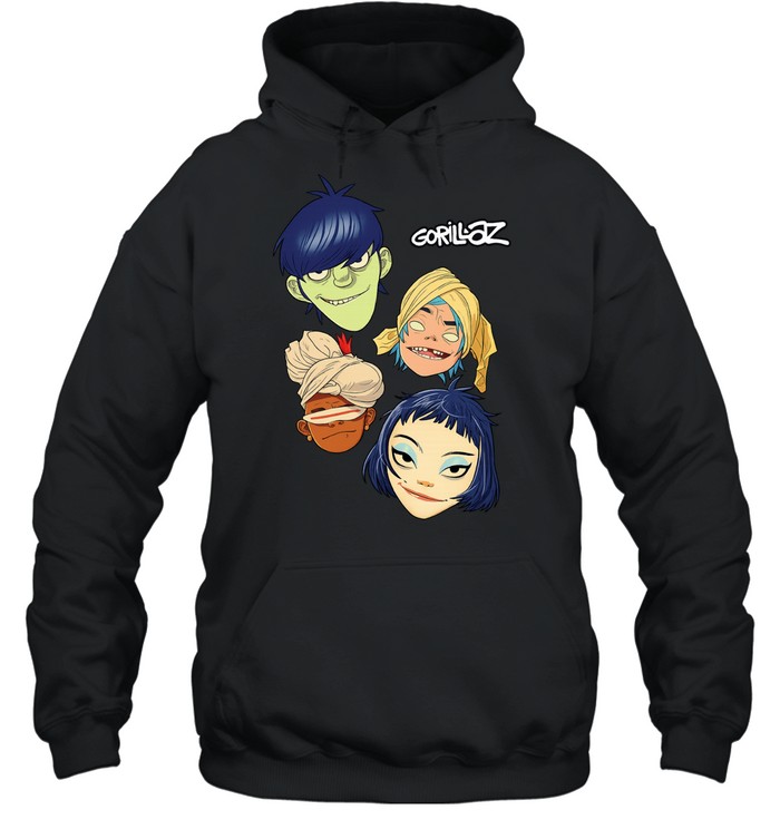 Gorillaz The Mountain Heads Hoodie
