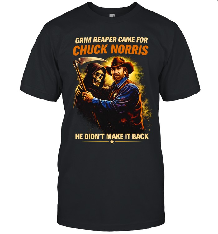 Grim Reaper Vs Chuck Norris Unisex T-Shirt