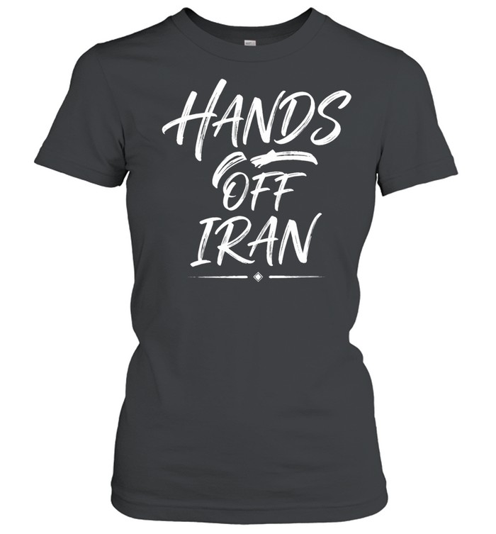Hands Off Iran Women T-Shirt