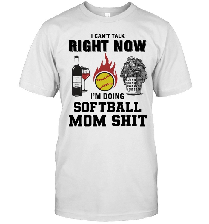 I can’t talk right now I’m doing softball mom shit Unisex T-Shirt
