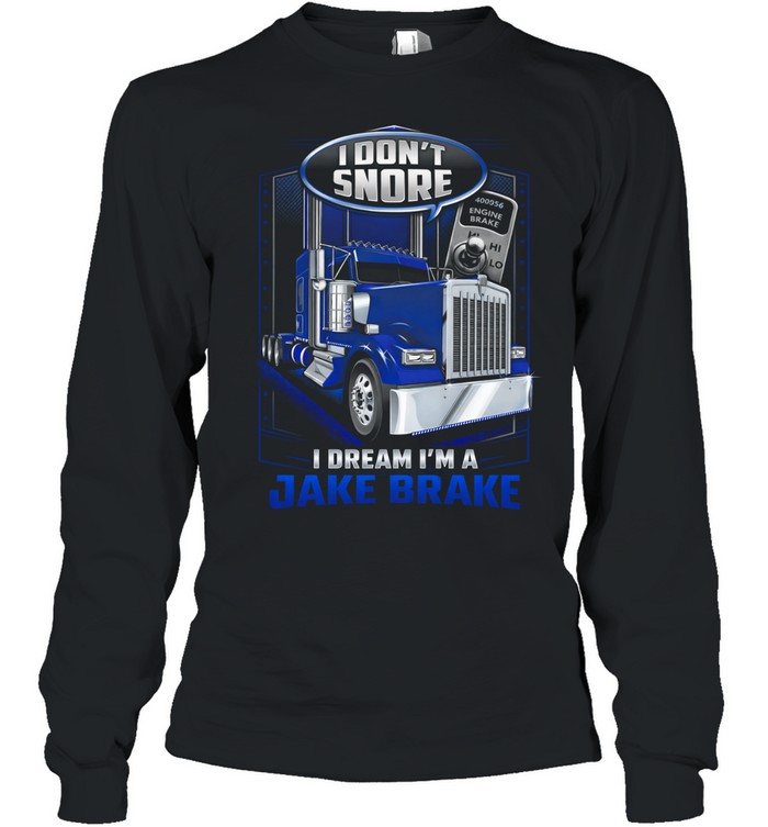 I Dream In Engine Sound And Open Roads Long Sleeve Tee