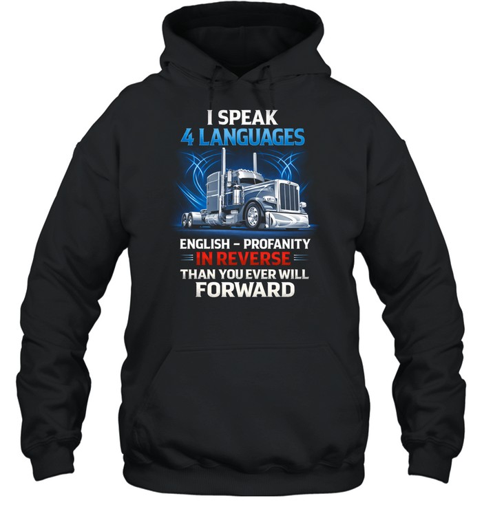 I Speak Road English Diesel And Attitude Hoodie