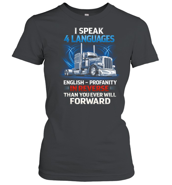 I Speak Road English Diesel And Attitude Women T-Shirt