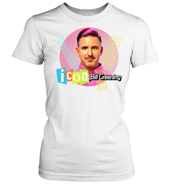 Icon Bill Greening Portrait Women T-Shirt