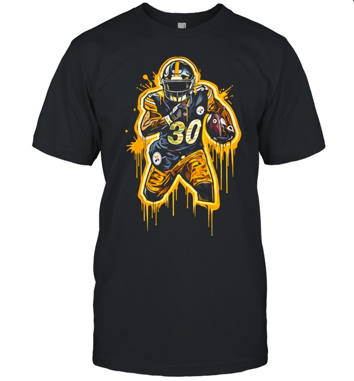 Jaylen Warren Pittsburgh Steelers Jay Dub 30 graffiti Unisex T-Shirt