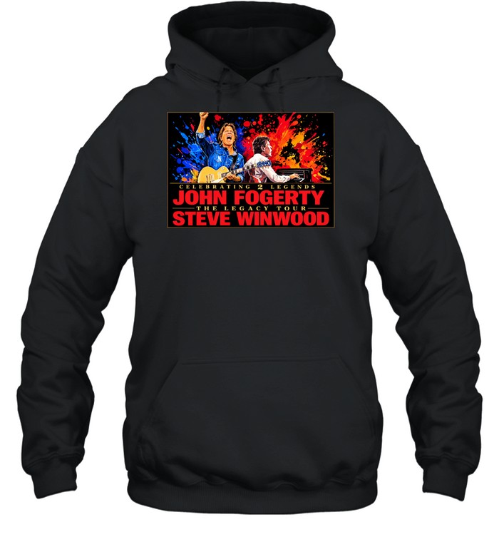 John Fogerty With Steve Winwood Celebrating 2 Legends The Legacy Tour 2026 Hoodie