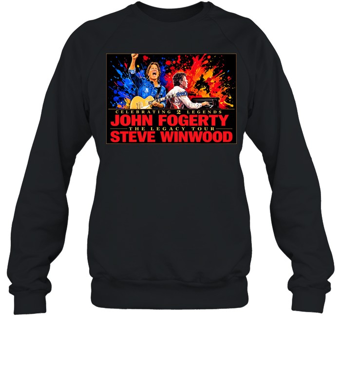 John Fogerty With Steve Winwood Celebrating 2 Legends The Legacy Tour 2026 Sweatshirt