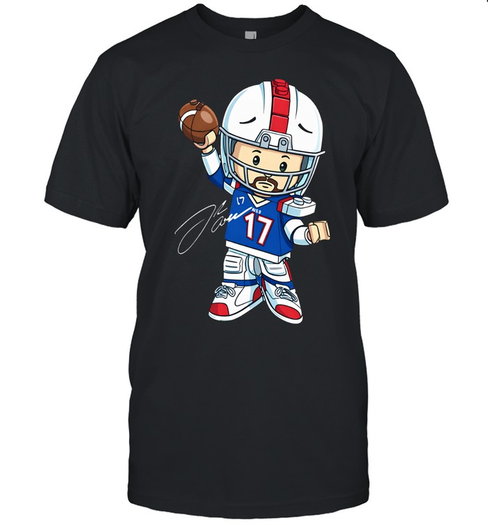 Josh Allen Buffalo Bills Little People signature Unisex T-Shirt