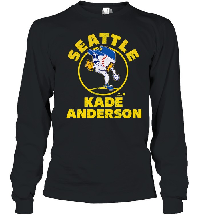 Kade Anderson Seattle Mariners Buddies Long Sleeve Tee