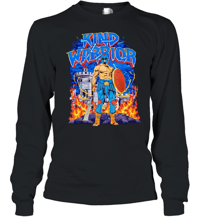 Kind Warrior comic Long Sleeve Tee