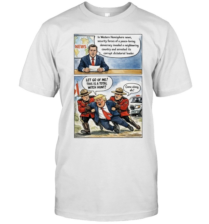 Let go of me This is a total witch hunt Trump Unisex T-Shirt