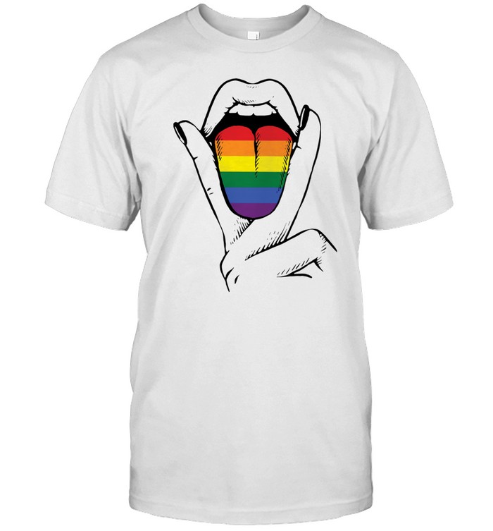 LGBT Lesbian Tongue Unisex T-Shirt