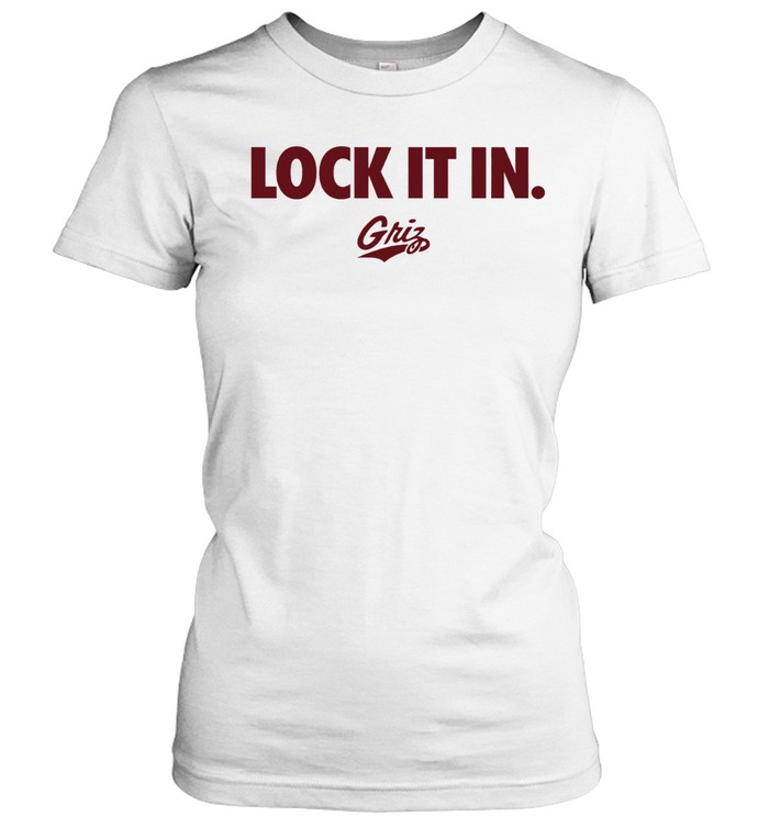 Lock it in Montana Griz Basketball Women T-Shirt