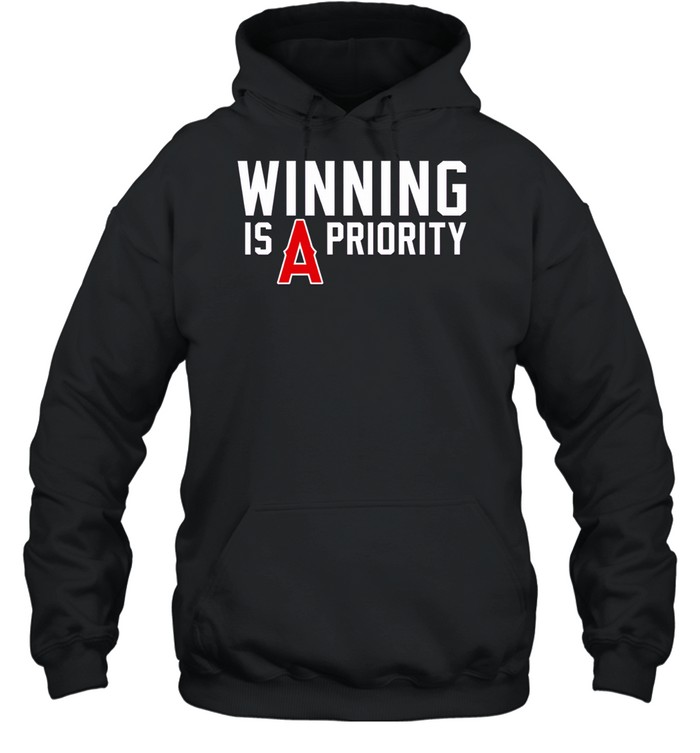 Los Angeles Angels Winning is Angels priority Hoodie
