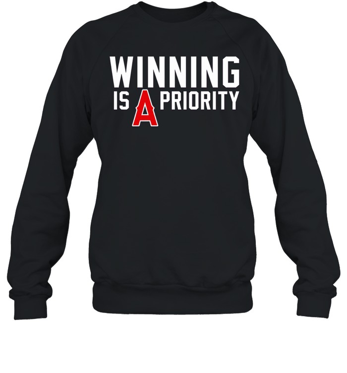 Los Angeles Angels Winning is Angels priority Sweatshirt