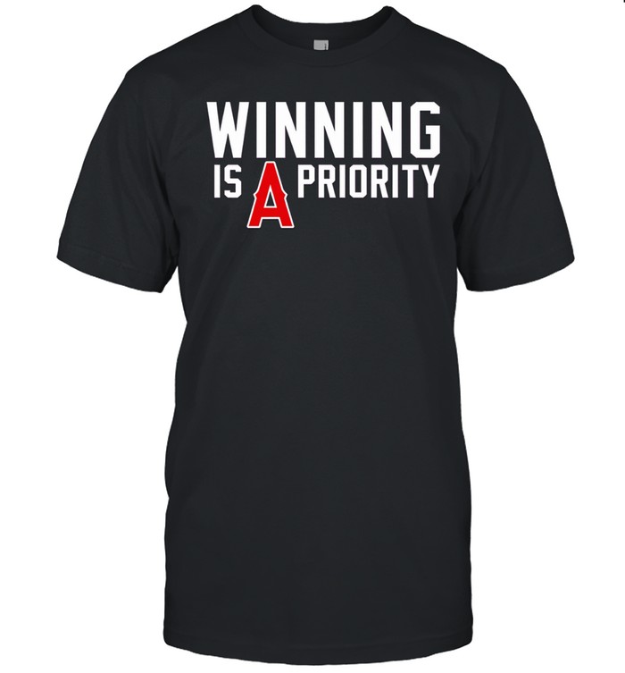 Los Angeles Angels Winning is Angels priority Unisex T-Shirt