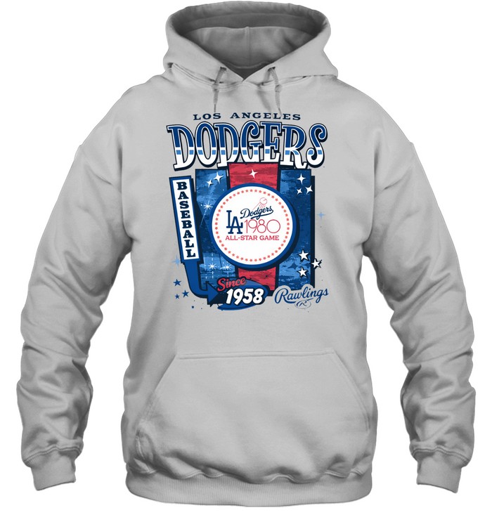 Los Angeles Dodgers Cooperstown Rawlings 47 Hoodie