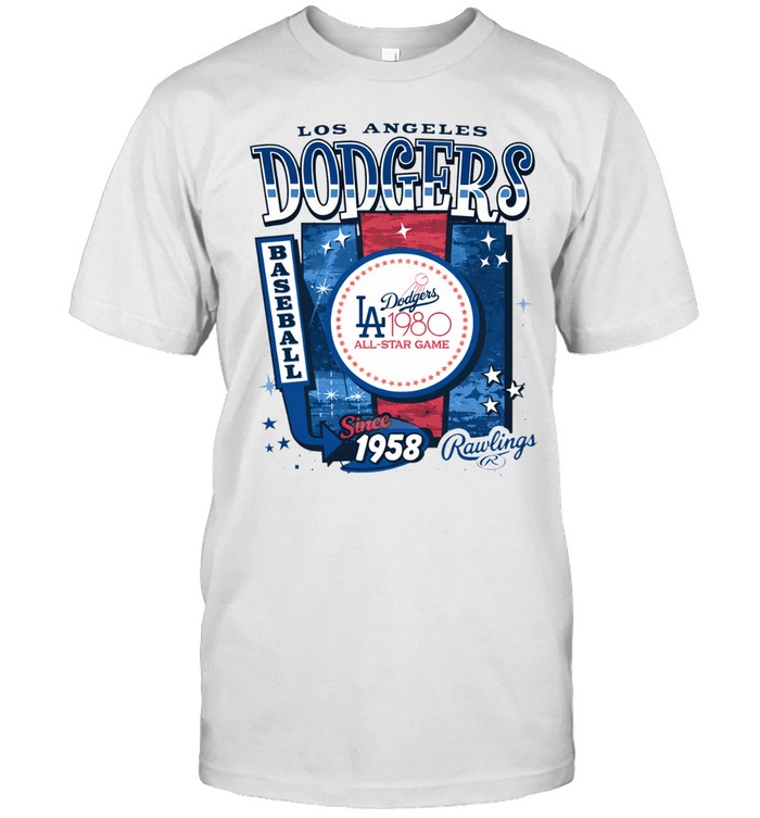 Los Angeles Dodgers Cooperstown Rawlings 47 Unisex T-Shirt