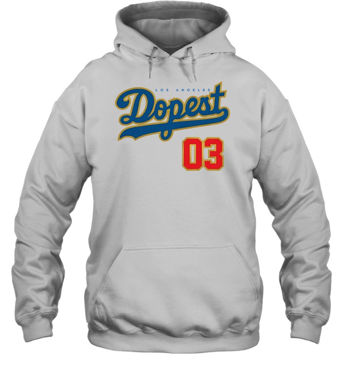 Los Angeles Dodgers Dopest 03 Streetwise Hoodie