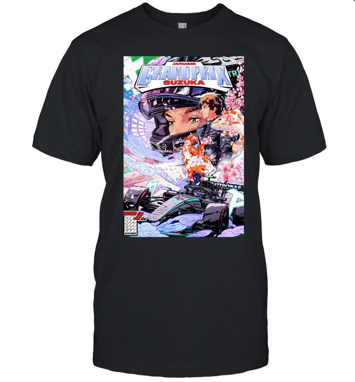 Mercedes AMG Petronas F1 Team At Japanese Grand Prix Suzuka Round 3 On March 29 2026 Unisex T-Shirt