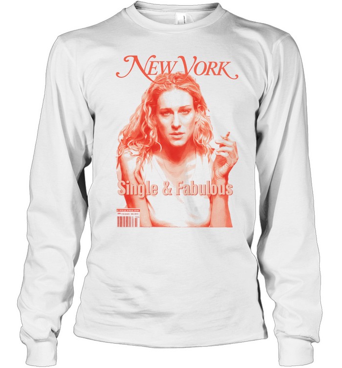 New York Single and Fabulous Long Sleeve Tee