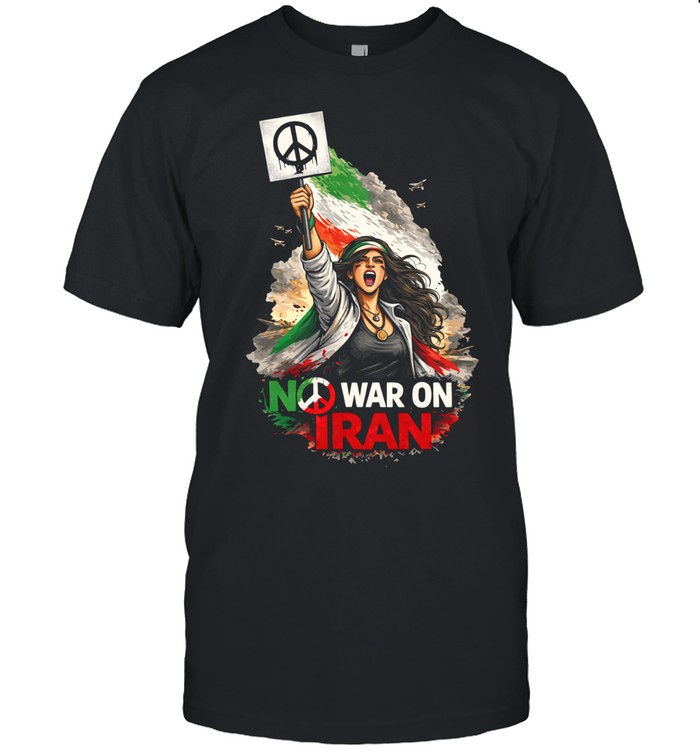 No War on Iran Womens Protest Unisex T-Shirt