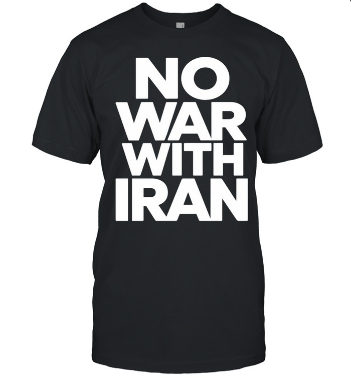 No War With Iran Peace Unisex T-Shirt