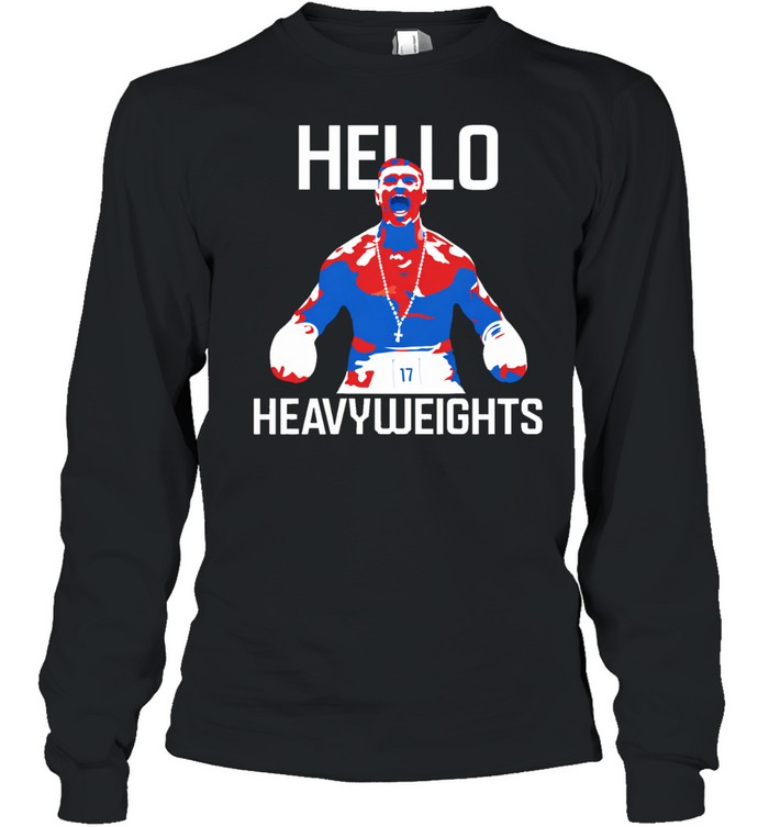 Oleksandr Usyk hello heavyweights Long Sleeve Tee
