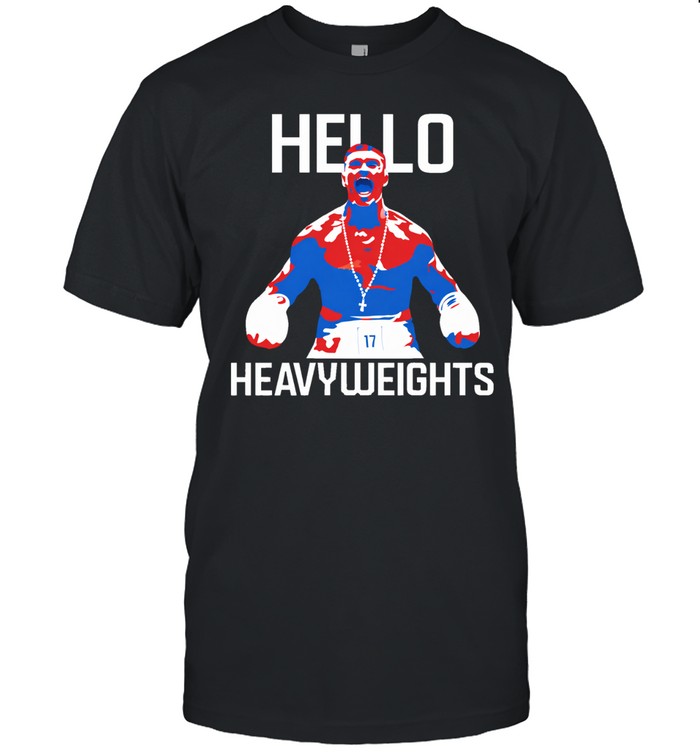 Oleksandr Usyk hello heavyweights Unisex T-Shirt