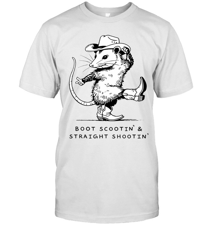 Opossum boot scootin’s and straight shootin Unisex T-Shirt