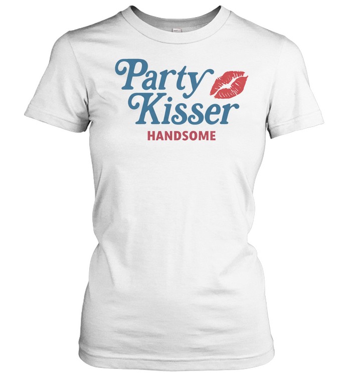 Party Kisser Handsome Women T-Shirt