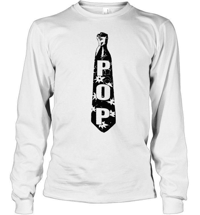 POP tie star Long Sleeve Tee