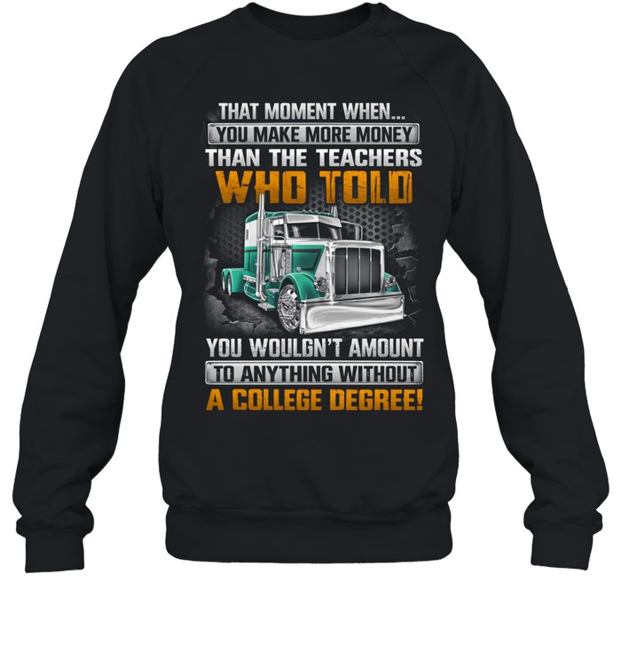 Proved Them Wrong One Mile At A Time Sweatshirt