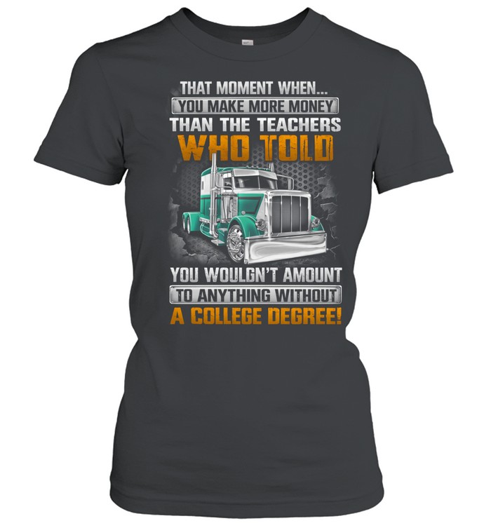 Proved Them Wrong One Mile At A Time Women T-Shirt