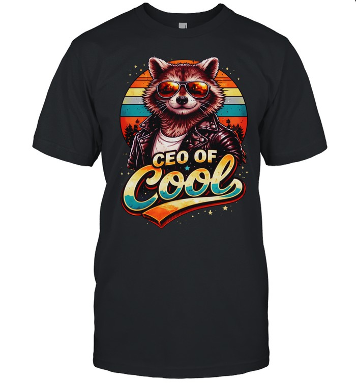 Raccoon CEO of cool Unisex T-Shirt