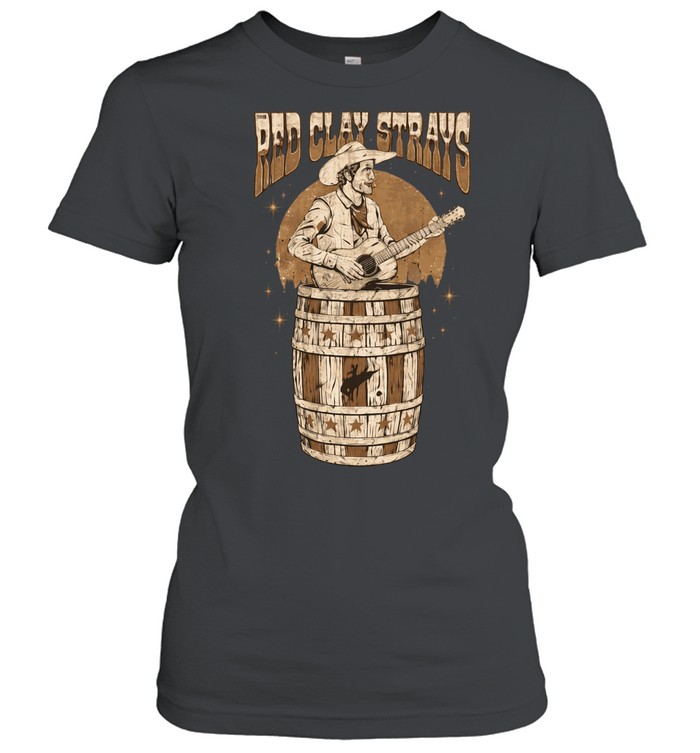 Red Clay Strays Houston TX March 17 2026 Tour NRG Stadium Two Sides Women T-Shirt