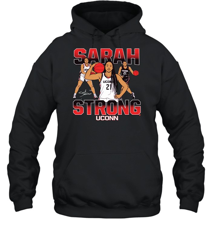 Sarah Strong Masterpiece Uconn Huskies Signature Hoodie