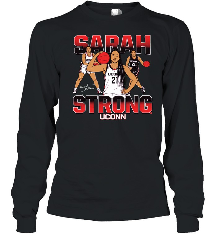Sarah Strong Masterpiece Uconn Huskies Signature Long Sleeve Tee