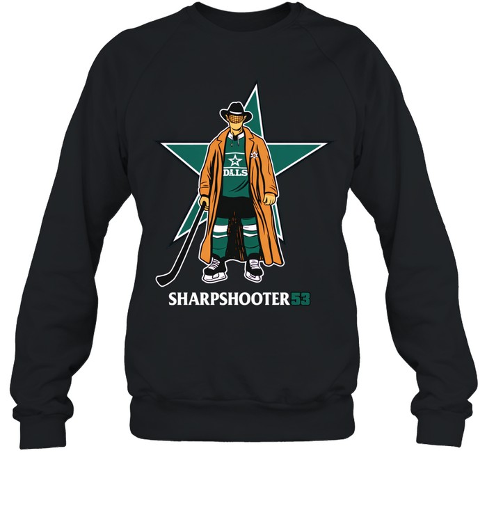 Sharpshooter 53 Wyatt Johnston Dallas Stars Sweatshirt