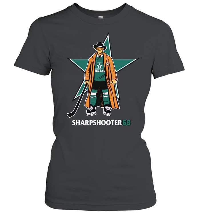 Sharpshooter 53 Wyatt Johnston Dallas Stars Women T-Shirt