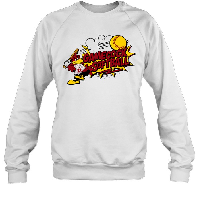 South Carolina Softball Gamecock softball mascot Sweatshirt