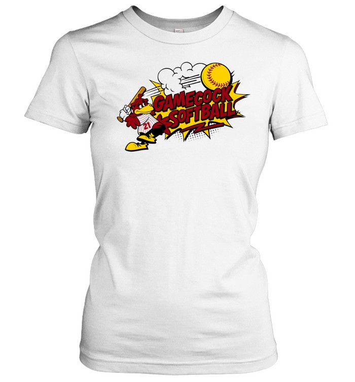 South Carolina Softball Gamecock softball mascot Women T-Shirt