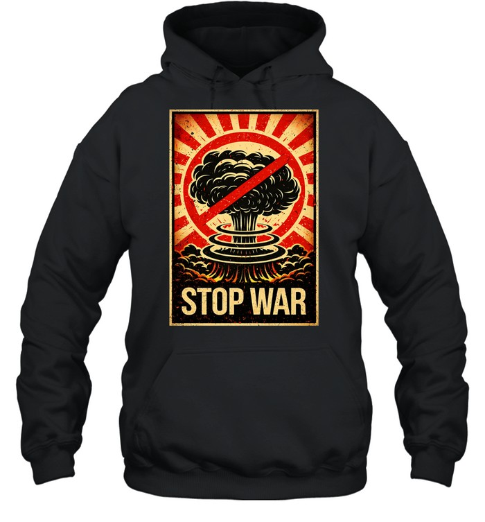 STOP WAR Vintage Hoodie
