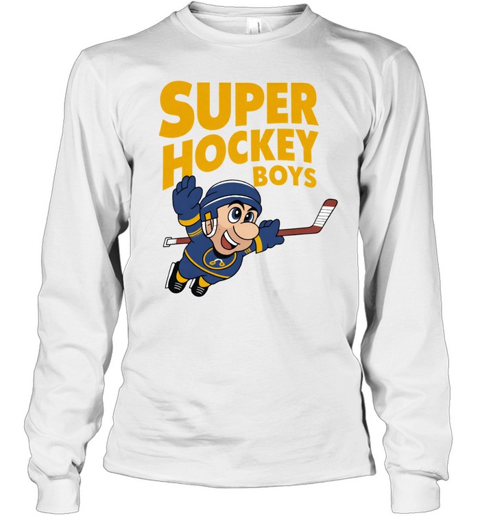 Super hockey boys Long Sleeve Tee