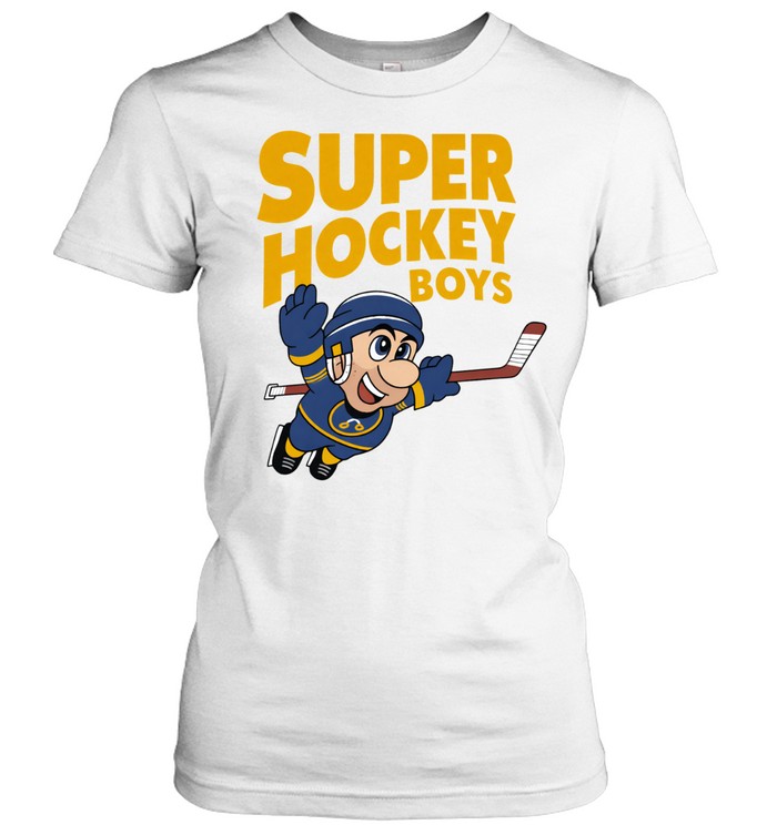 Super hockey boys Women T-Shirt