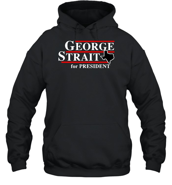 Texas George strait for president Hoodie