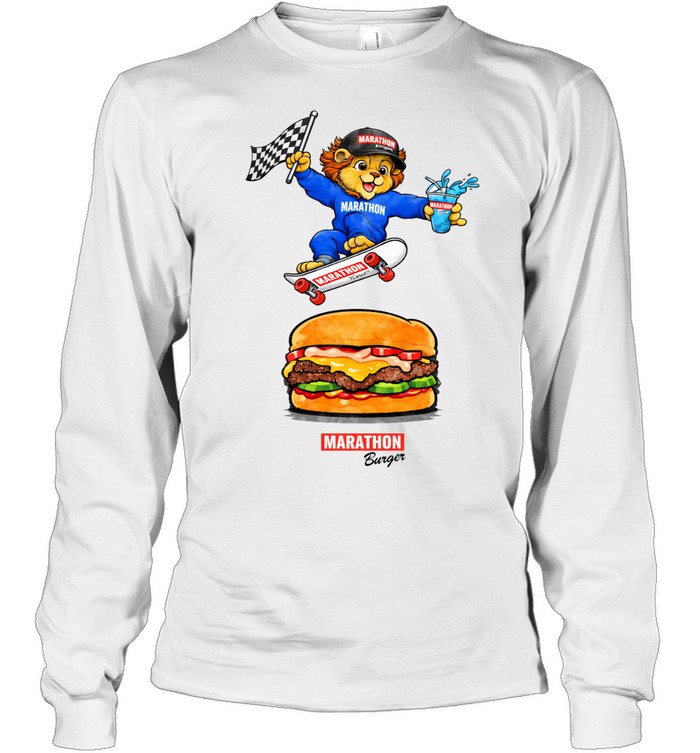The marathon leo skateboard Long Sleeve Tee